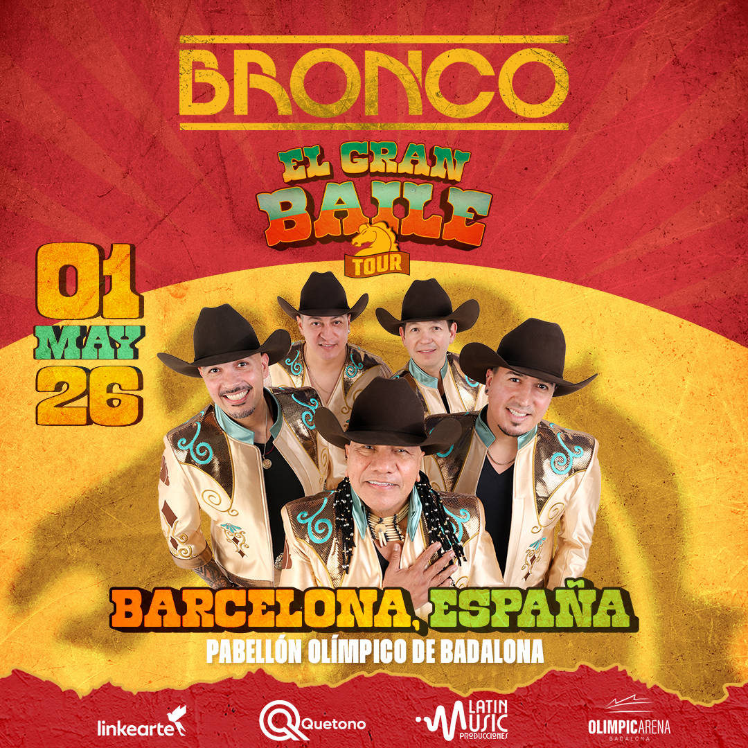 Bronco 2026 live concert poster
